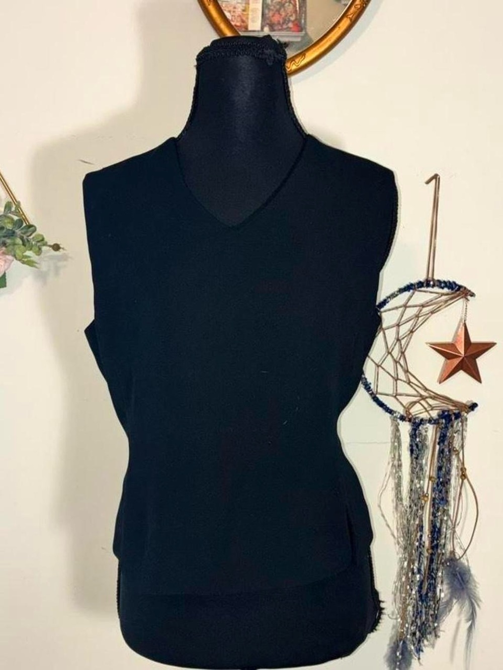 French-connection Women's Black Vest